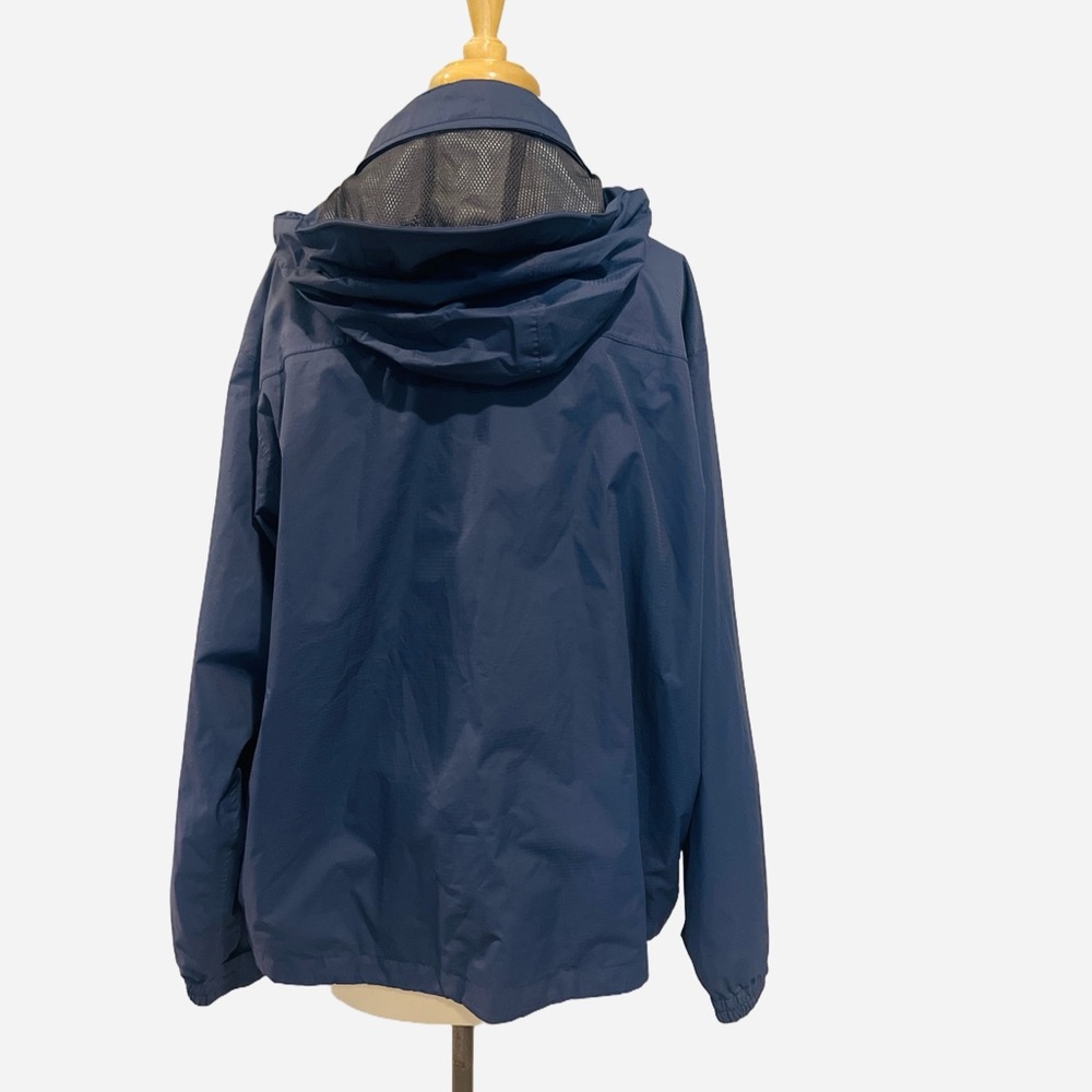 REI Retro Blue Windbreaker Jacket with Water-Resistant Material - Picture 2 of 12